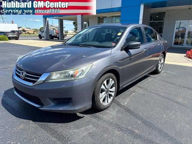 2014 Honda Accord Sedan LX in Blue — front three-quarter view
