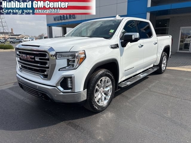 2022 GMC Sierra 1500 Limited SLT in Summit White — front three-quarter view